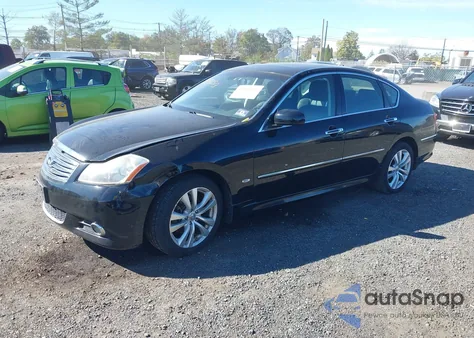 2009 Infiniti M35X z USA, uszkodzony, nr VIN JNKCY01F09M852264